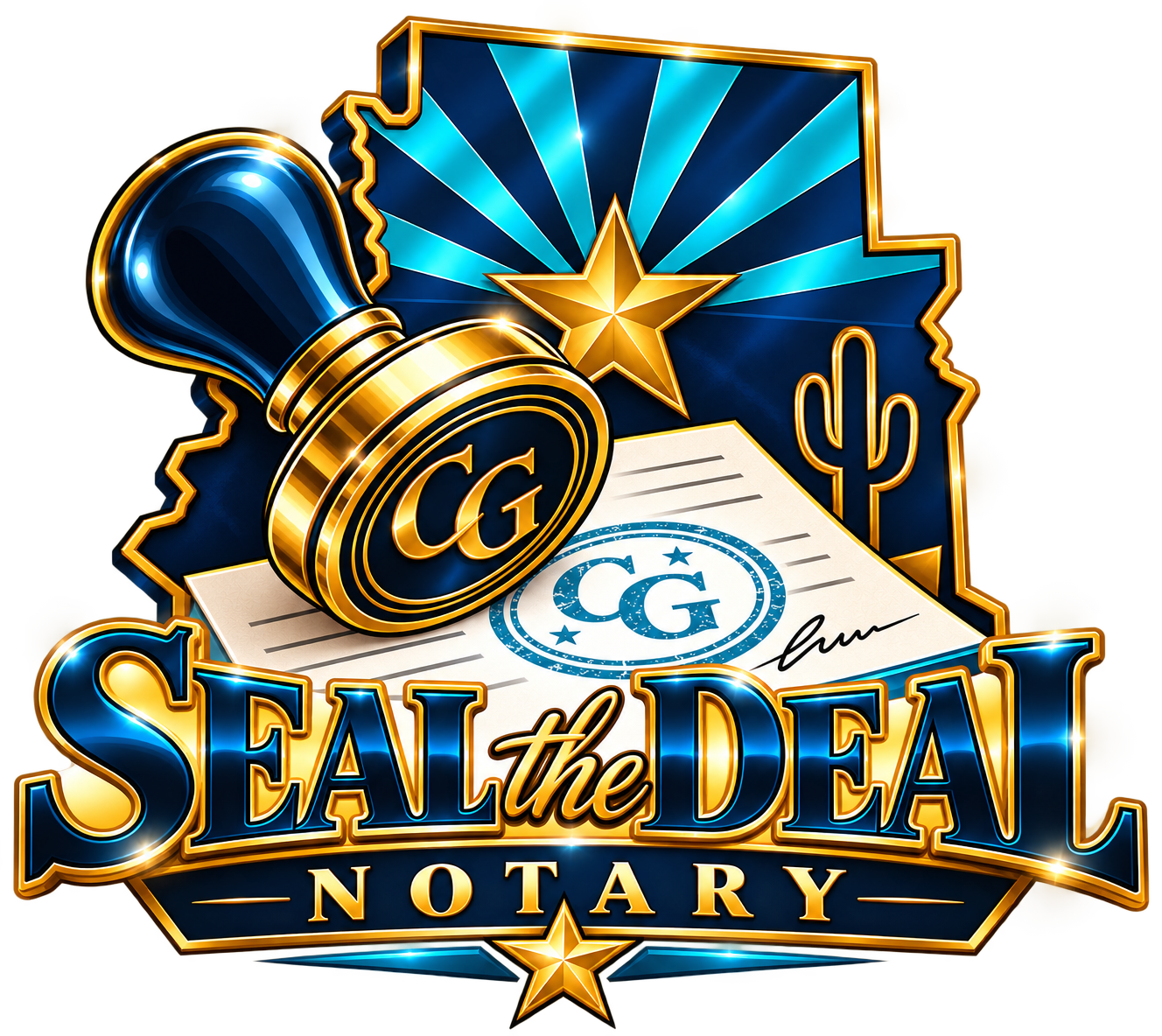 AZ Seal the Deal Notary logo